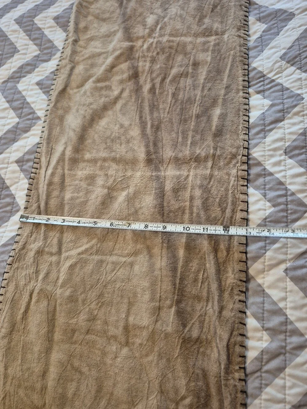 🌿5/$25 Primitive Snowman Christmas Embroidered Table Runner 38x13